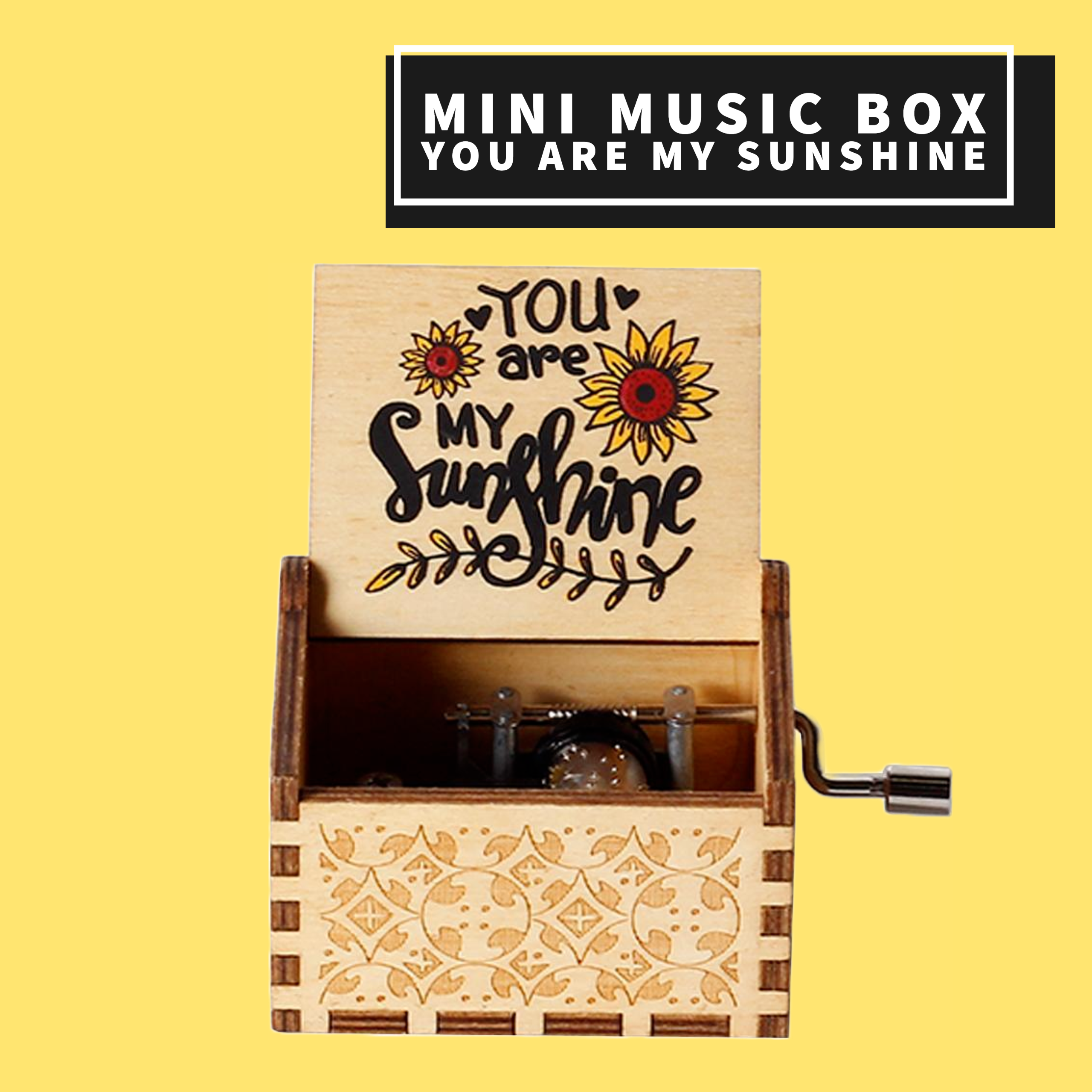 You Are My Sunshine Mini Music Box – Music2u.com.au