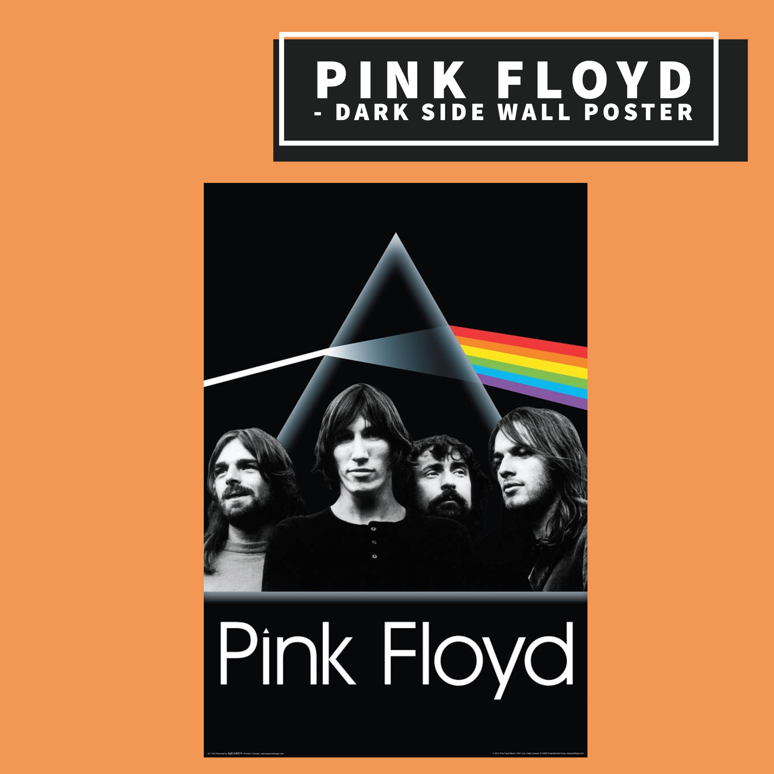 Pink Floyd – Animals – Wall Poster - 24 inches x 36 inches Poster (149834)  by Hal Leonard