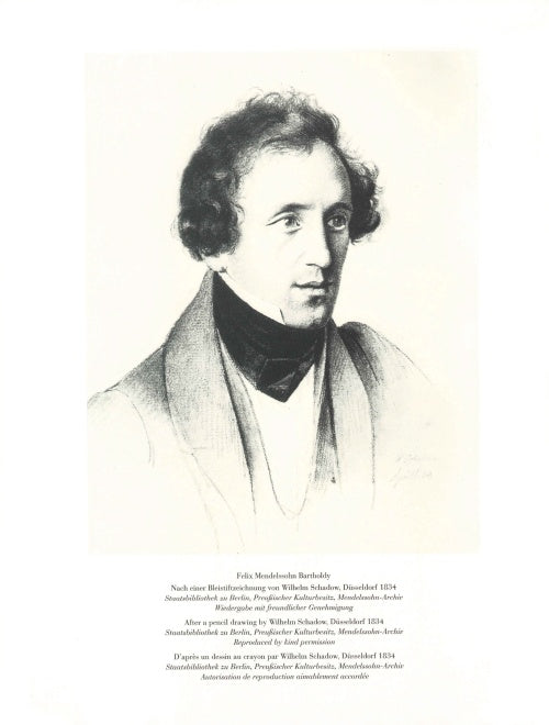 Mendelssohn - 20 Selected Songs - High Voice Book