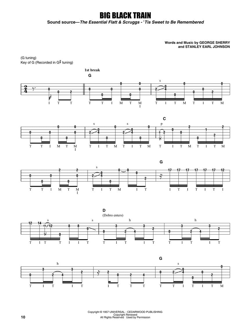 The Earl Scruggs Banjo Songbook Banjo Tab (80 Songs)