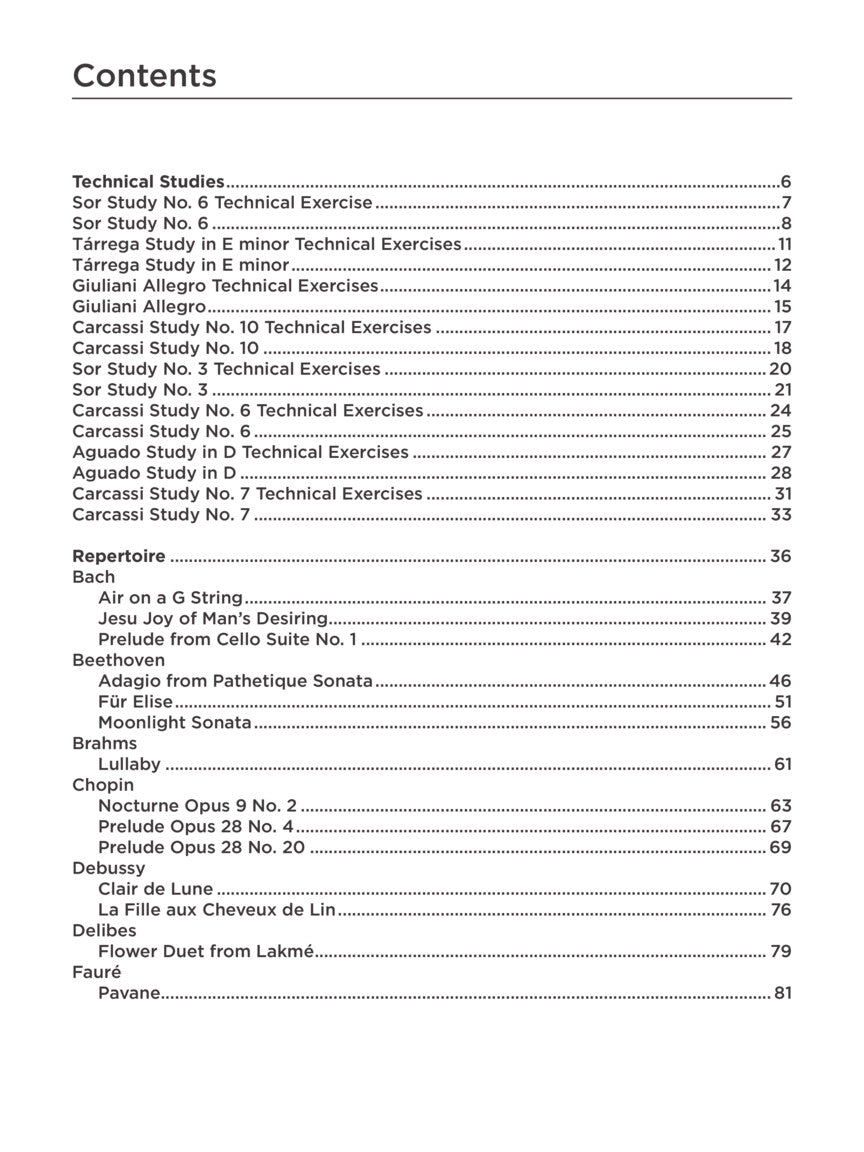 Classical Guitar Compendium Tab Book/Ola