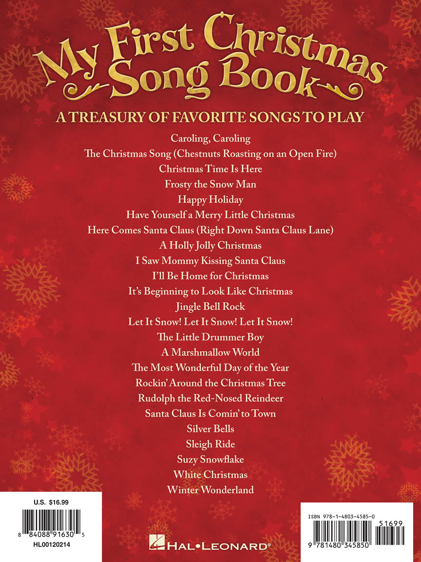 My First Christmas Songbook For Easy Piano & Keyboard