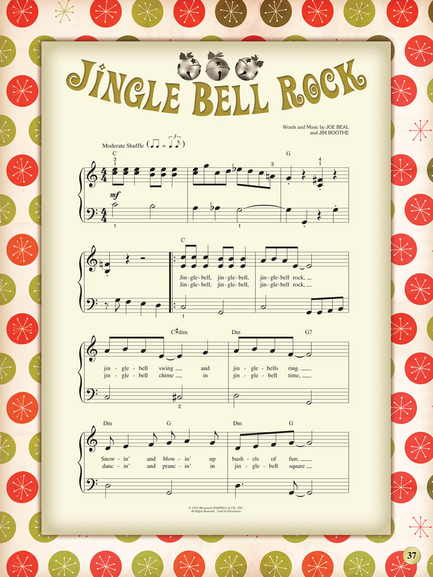 My First Christmas Songbook For Easy Piano & Keyboard