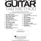 Hal Leonard Acoustic Guitar Tab Method - Book 1 (Book/Ola)