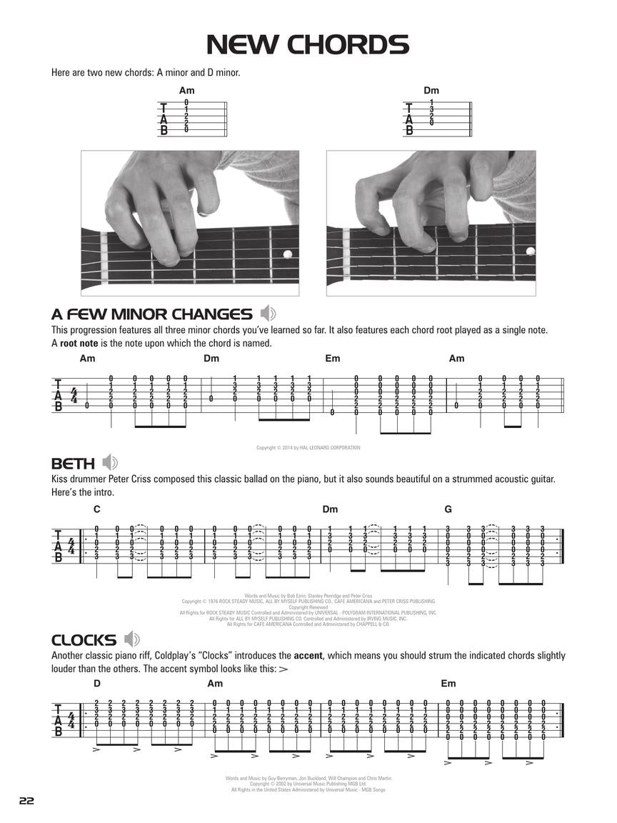 Hal Leonard Acoustic Guitar Tab Method - Book 1 (Book/Ola)