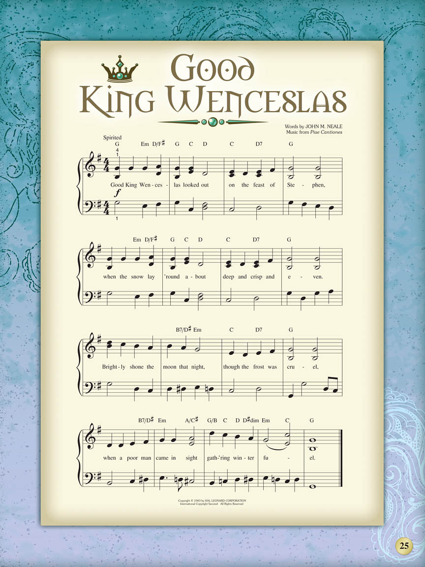 My First Christmas Carols Songbook For Easy Piano & Keyboard