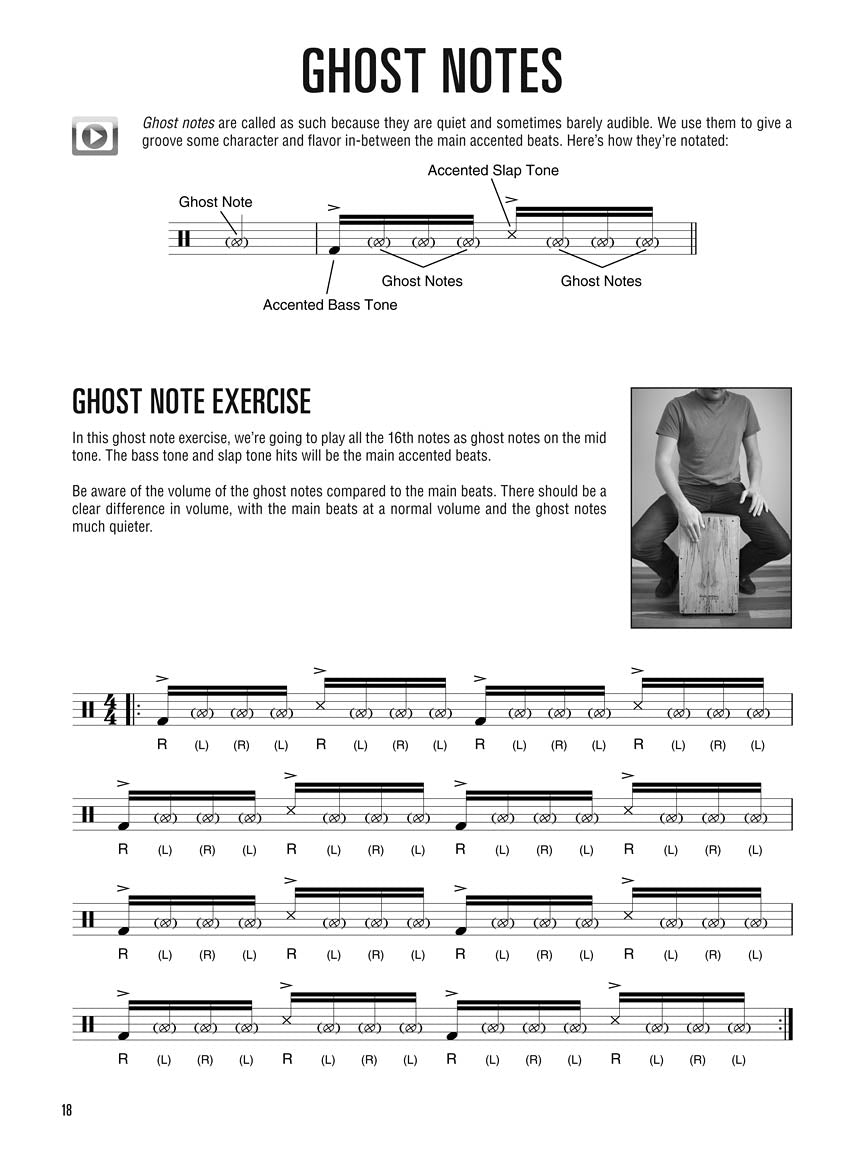 Hal Leonard Cajon Method - Book/Olm