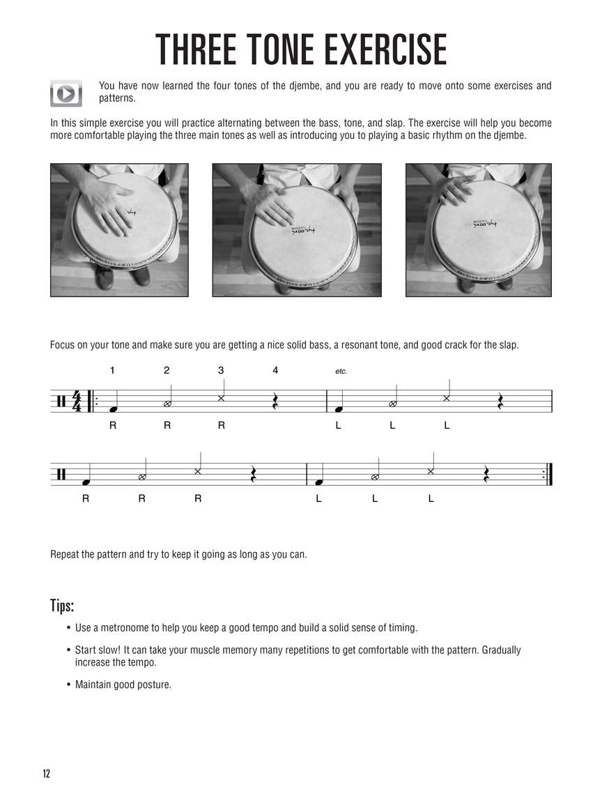 Hal Leonard - Djembe Method Book/Online Video