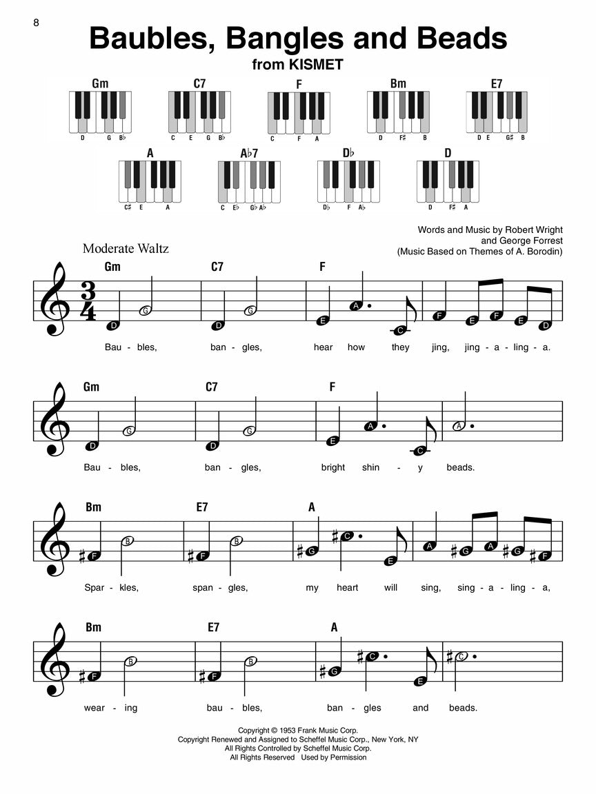 Broadway - Super Easy Piano Songbook