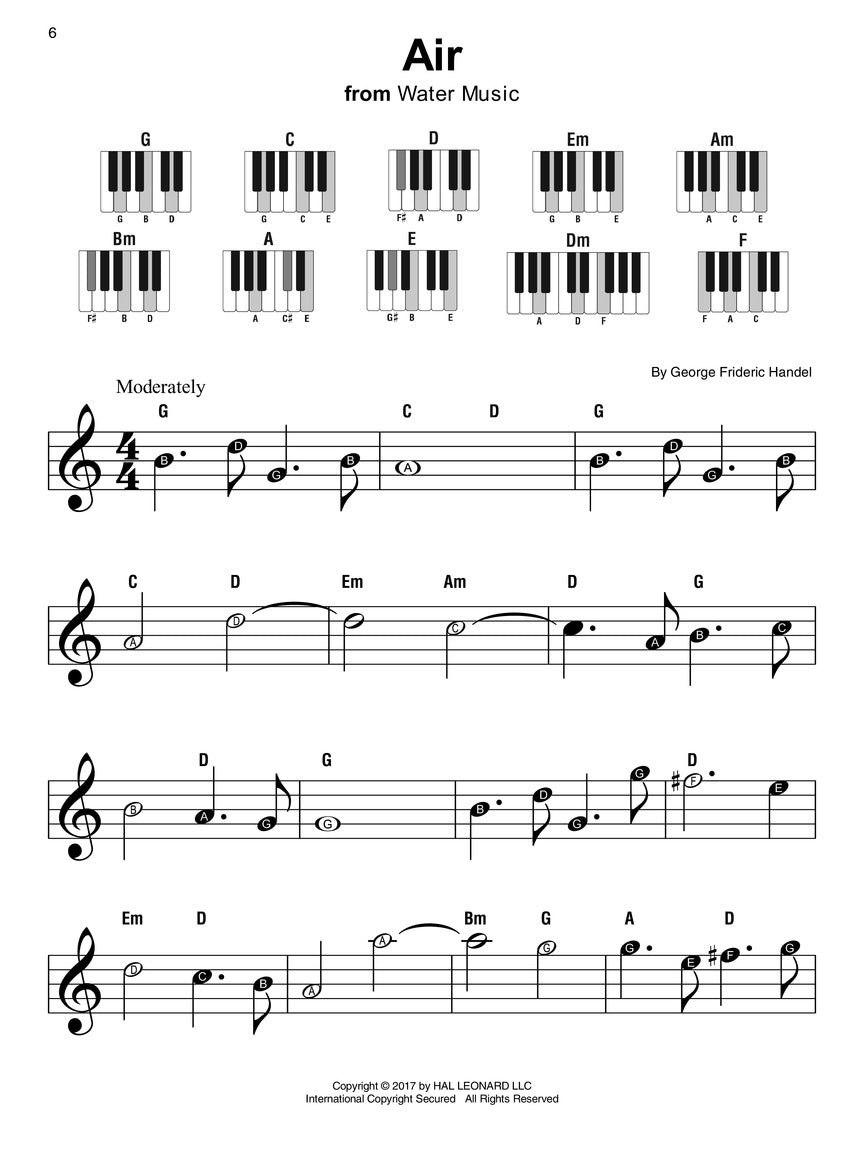 Classical - Super Easy Piano Songbook