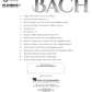 The Very Best Of Bach For Flute - Play Along Book/Ola