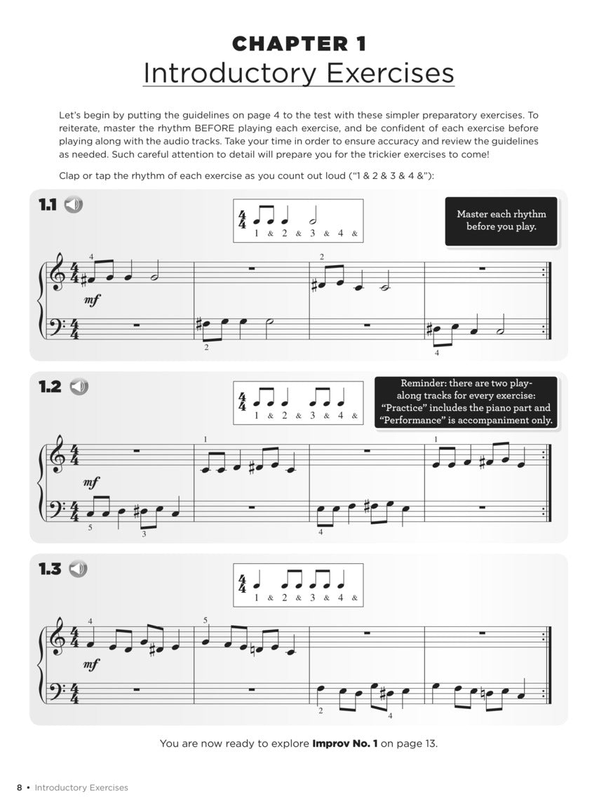 Jazz Piano Basics Book 1 (Book/Ola)