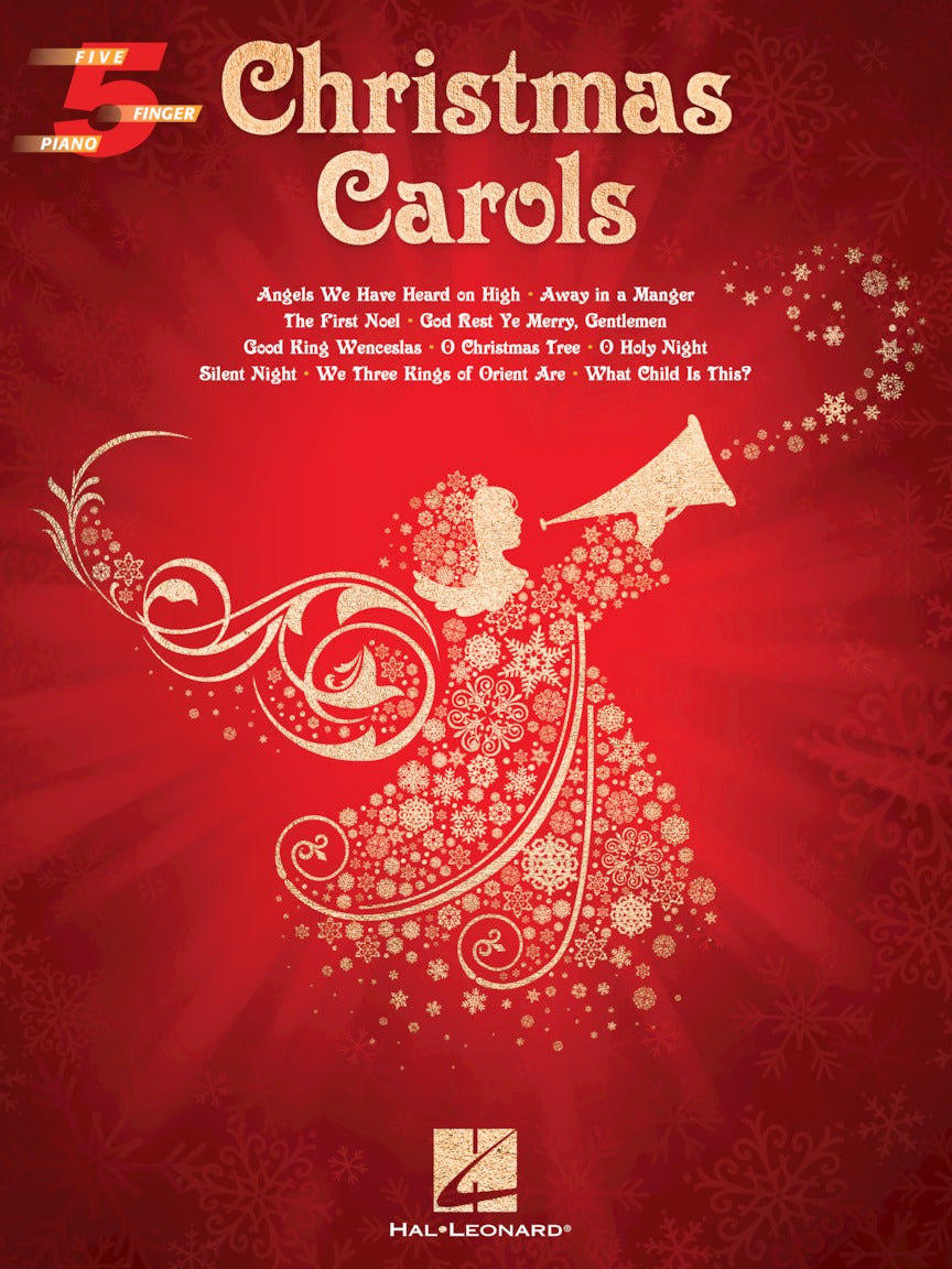 Christmas Carols For 5 Finger Piano Book & Keyboard