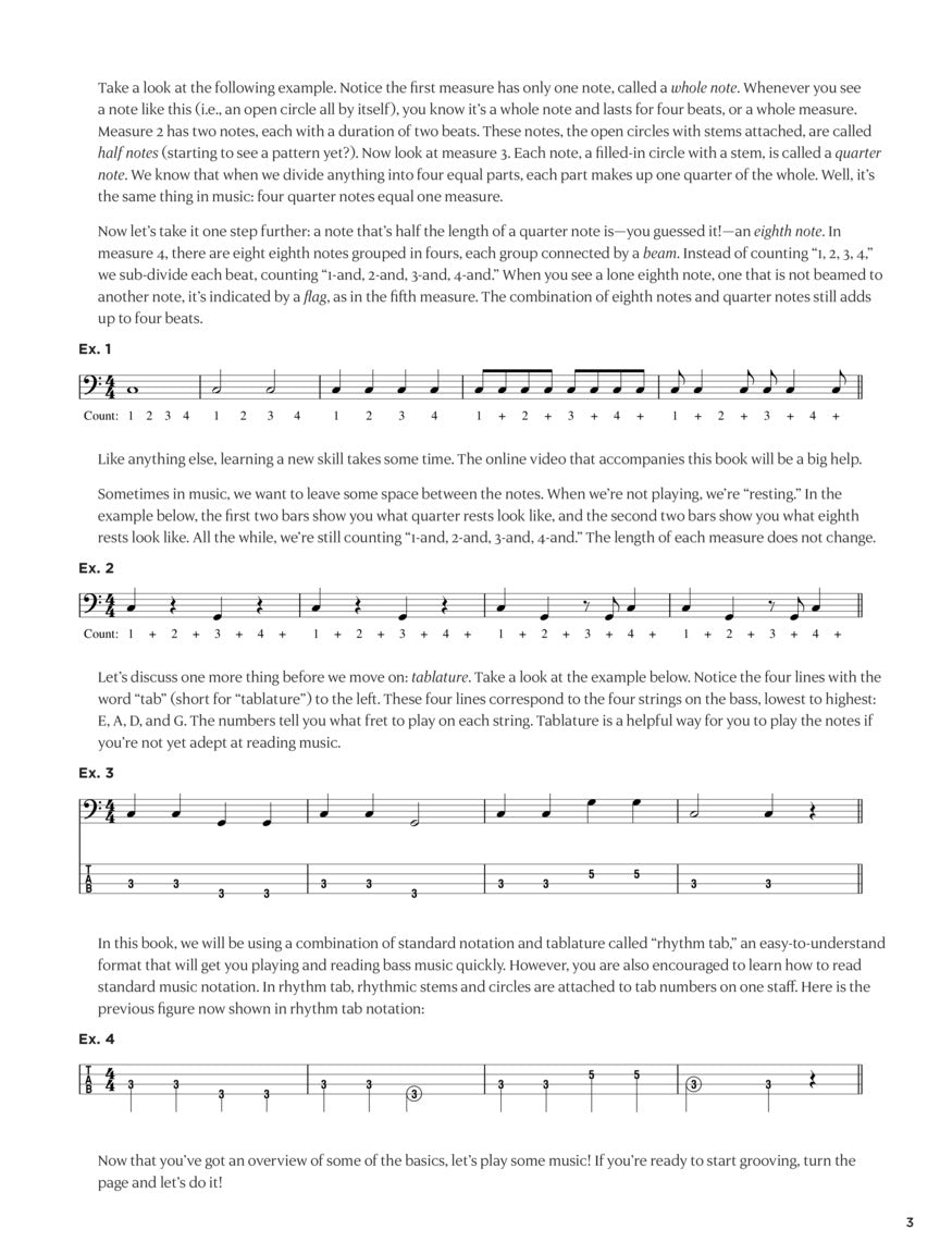 First 15 Lessons - Bass Guitar (Book/Olm)