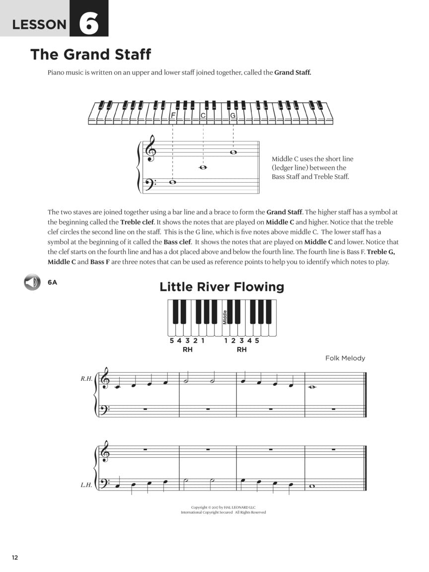 First 15 Lessons - Piano (Book/Olm)