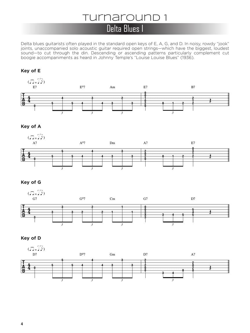 First 50 Blues Turnarounds You Should Play On Guitar Book