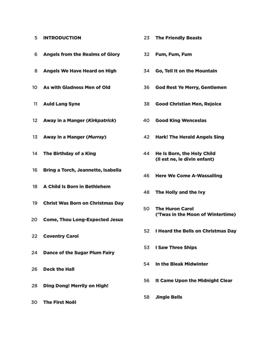 Christmas Carols - Super Easy Piano Songbook (60 Songs)