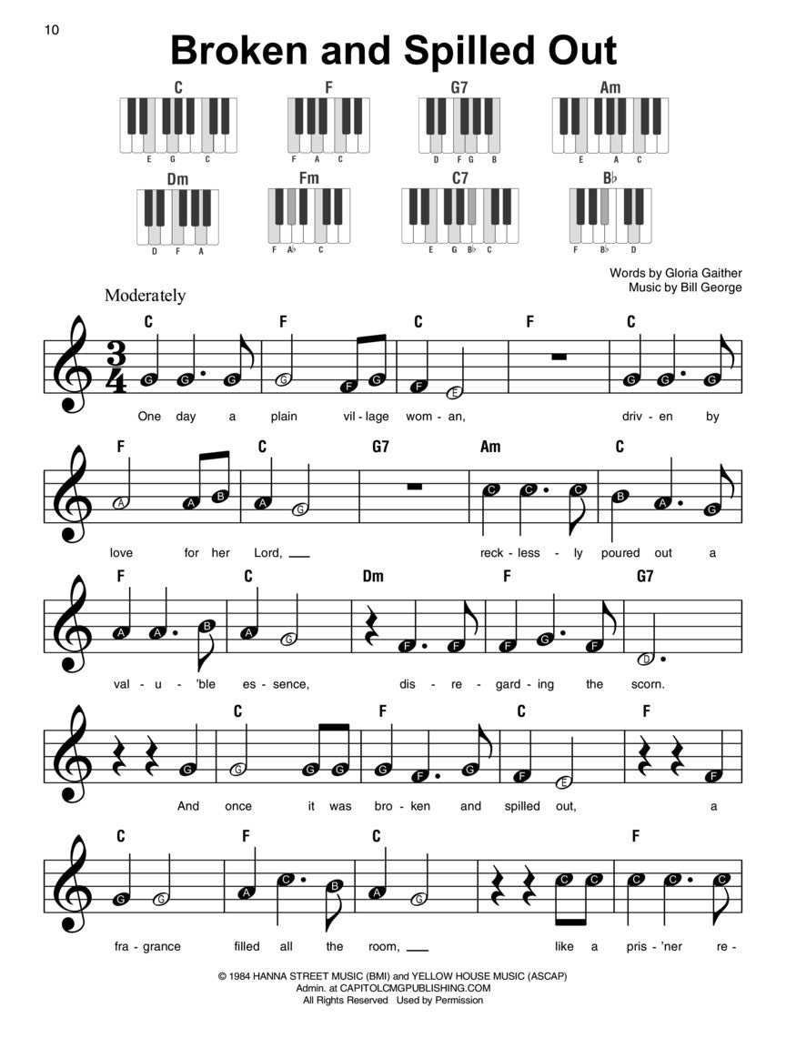 Gospel - Super Easy Piano Songbook