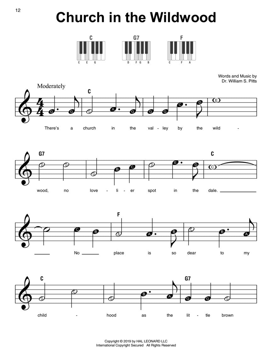 Gospel - Super Easy Piano Songbook