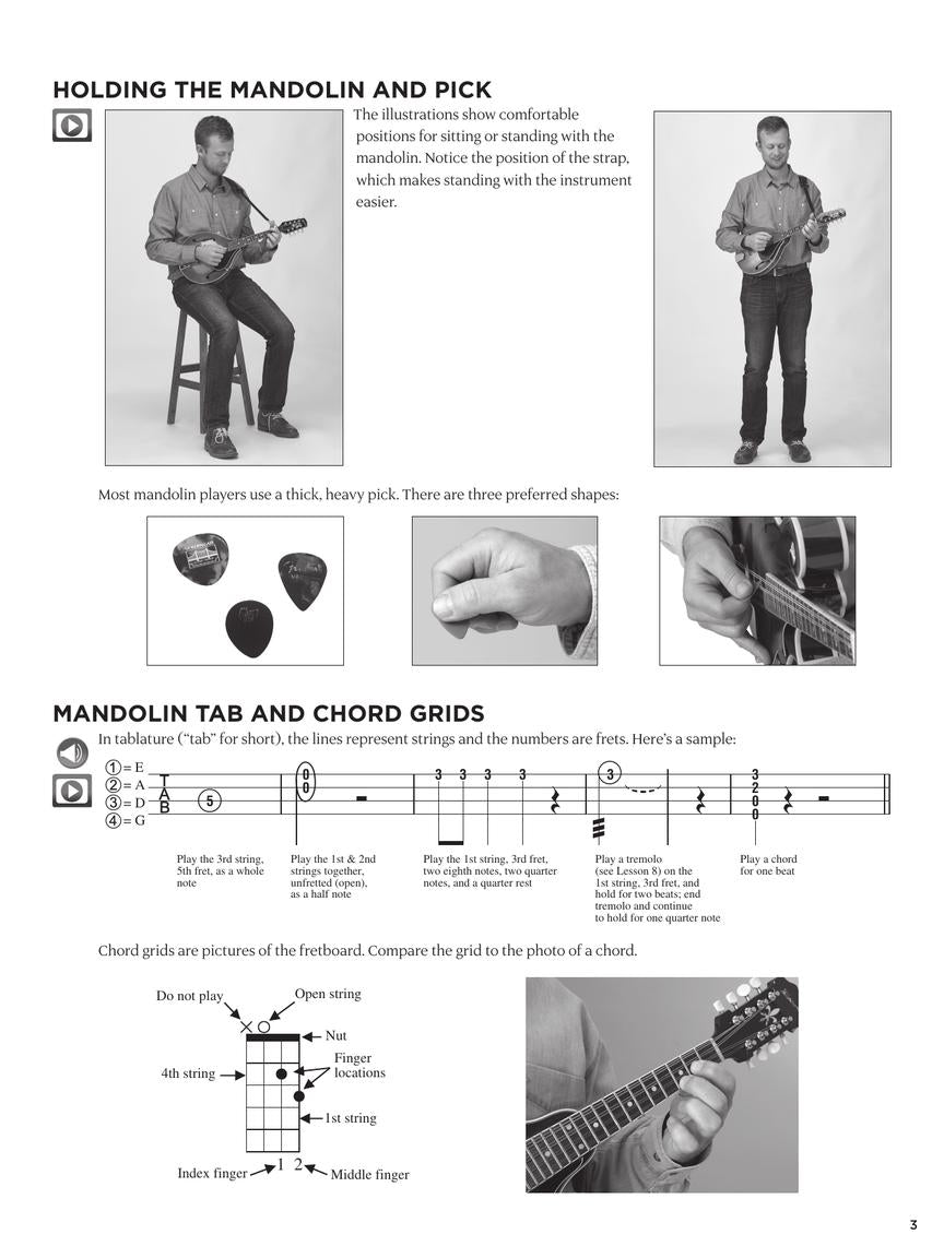 First 15 Lessons - Mandolin (Book/Olm)