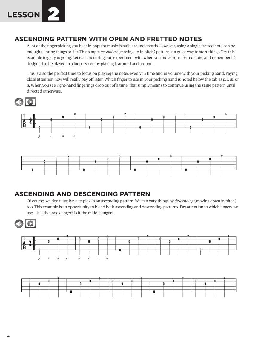 First 15 Lessons - Fingerstyle Guitar (Book/Olm)