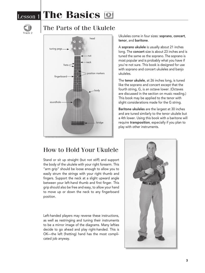 Play Ukulele Today! All-In-One Beginners Pack Bk/Olm