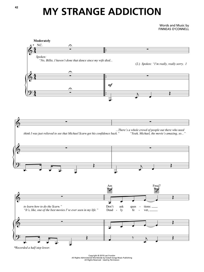 Billie Eilish - When We All Fall Asleep Where Do We Go? PVG Songbook