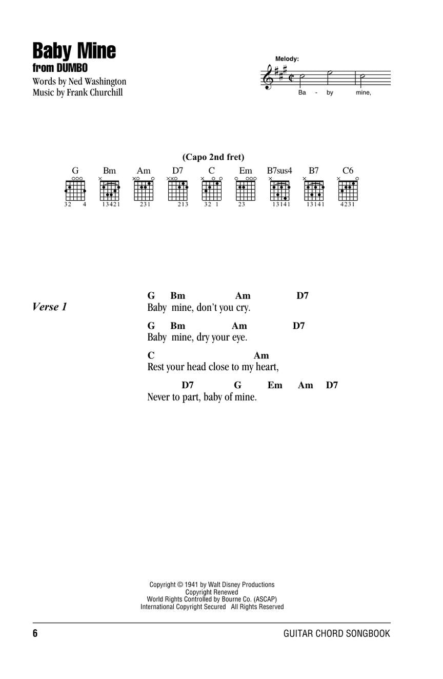 Disney Guitar Chord Songbook (2nd Edition)