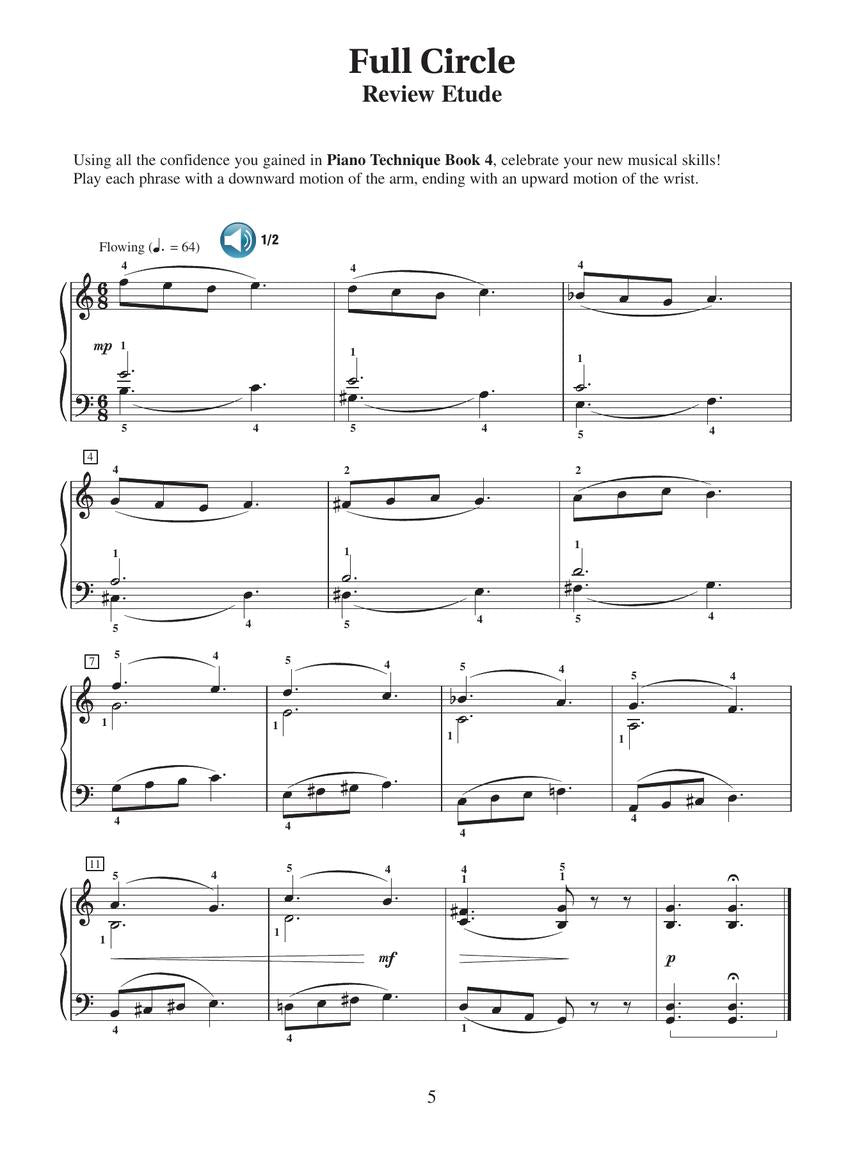 Hal Leonard Student Piano Library - Piano Technique Level 5 Book/Cd