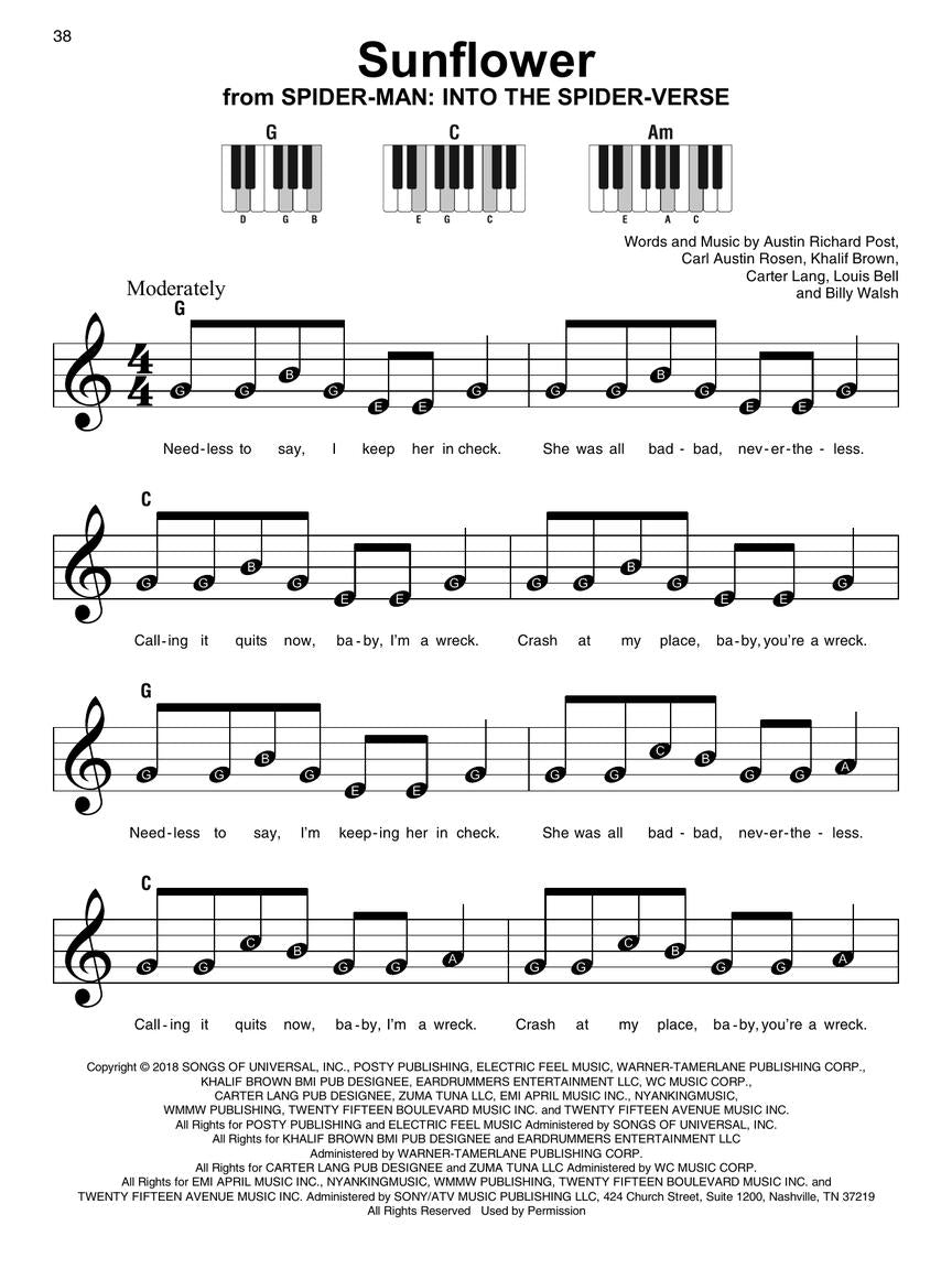 Top Hits - Super Easy Piano Songbook