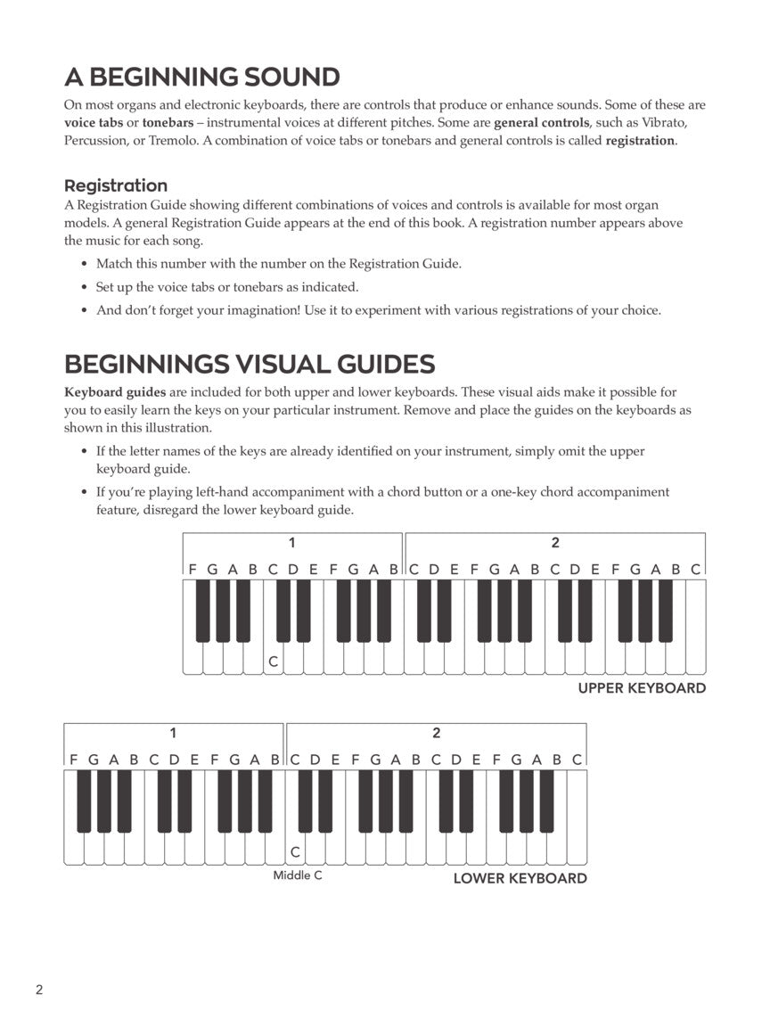 Beginnings For Keyboards - Ez Play Volume A Book/Ola (Updated Edition)