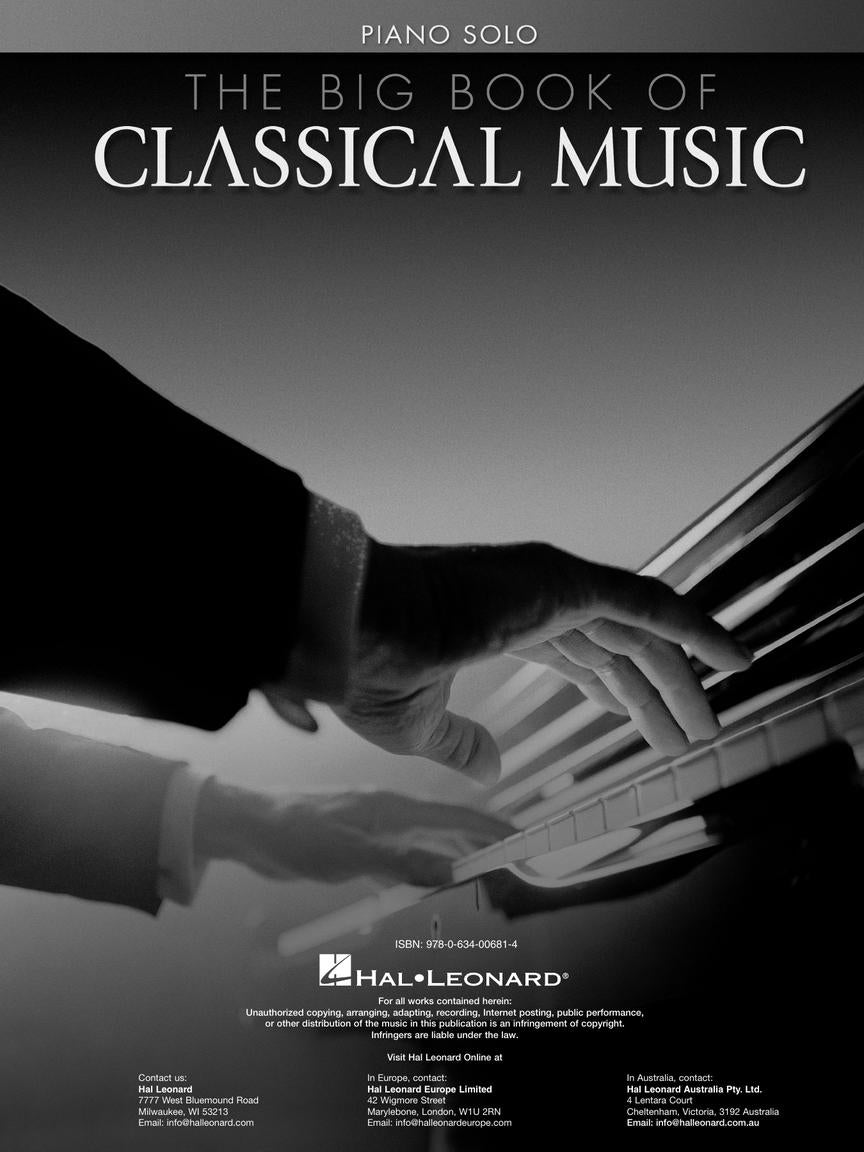 The Big Book Of Classical Music For Piano