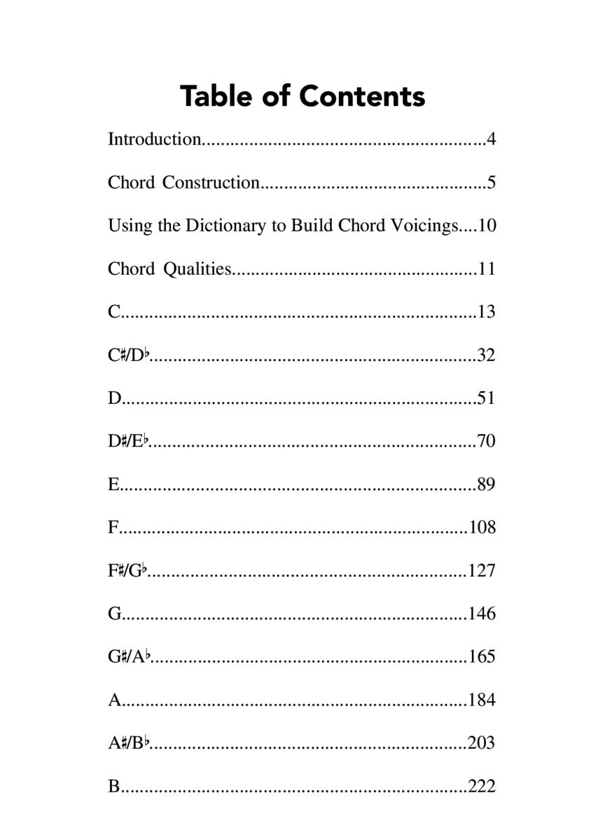 Hal Leonard - Pocket Piano Chord Dictionary Book