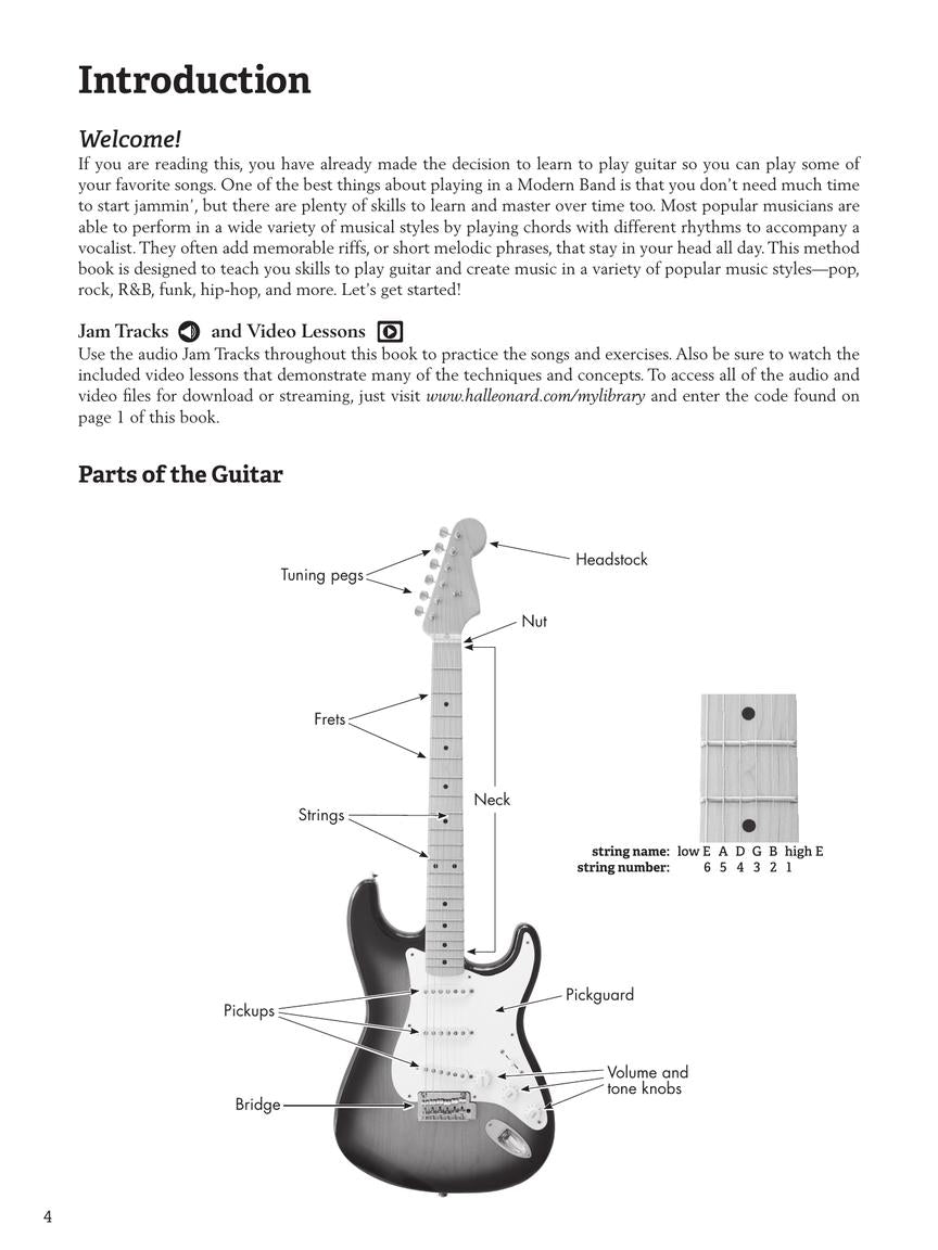 Modern Band Method - Guitar Book 1 (Book/Olm)