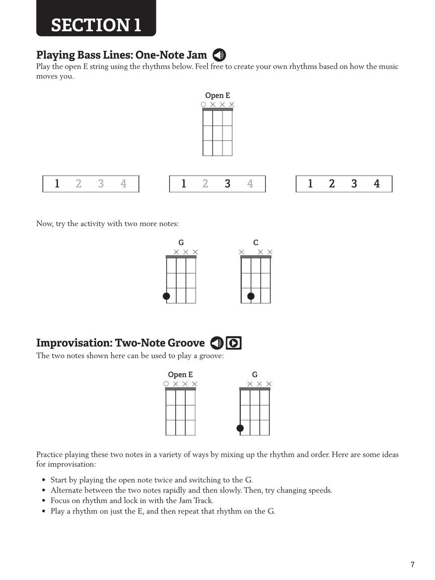 Modern Band Method - Bass Book 1 (Book/Olm)