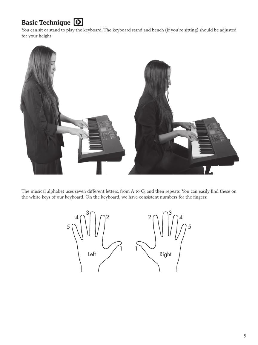 Modern Band Method - Keyboard Book 1 Book/Olm)