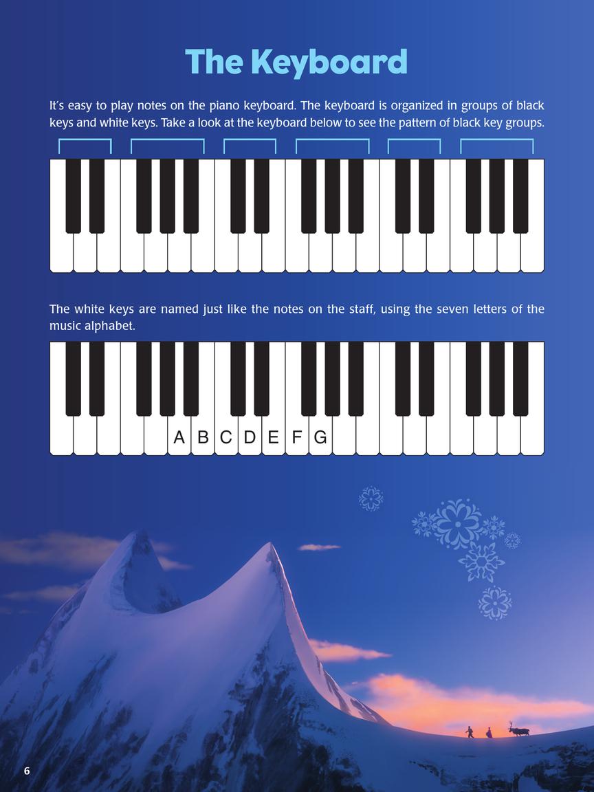 Frozen Music Activity Book