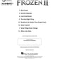 Frozen II For Flute - Play Along Book/Ola