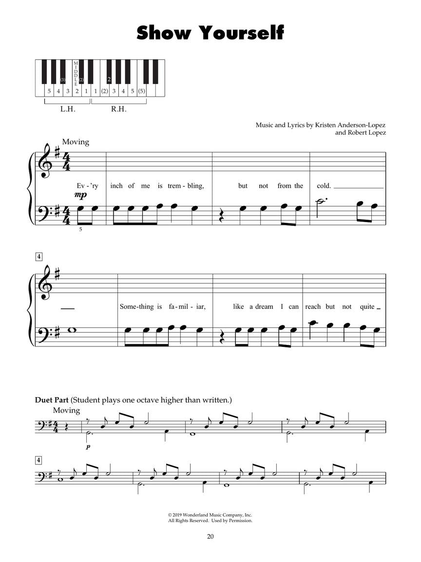 Frozen Ii - Five Finger Piano Songbook & Keyboard