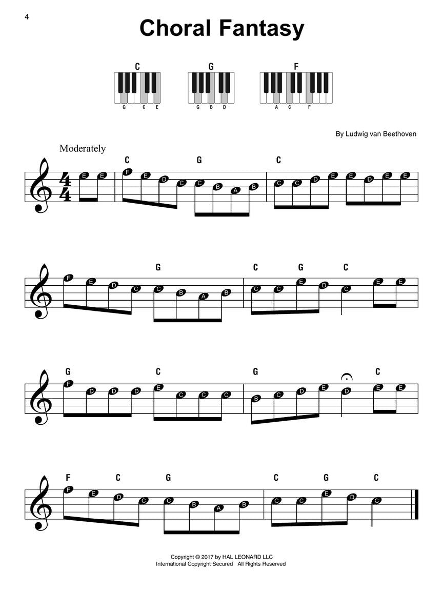 Beethoven - Super Easy Piano Songbook