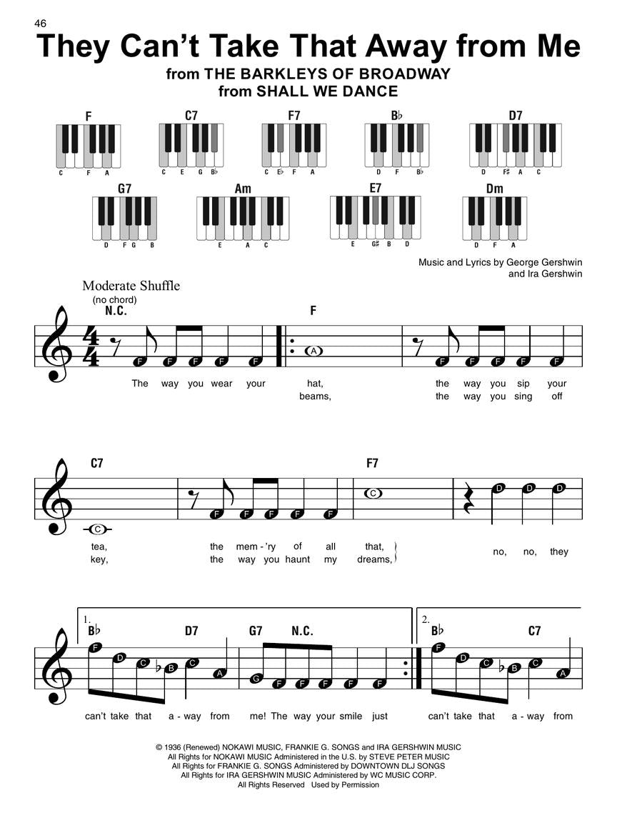 George Gershwin - Super Easy Piano Songbook