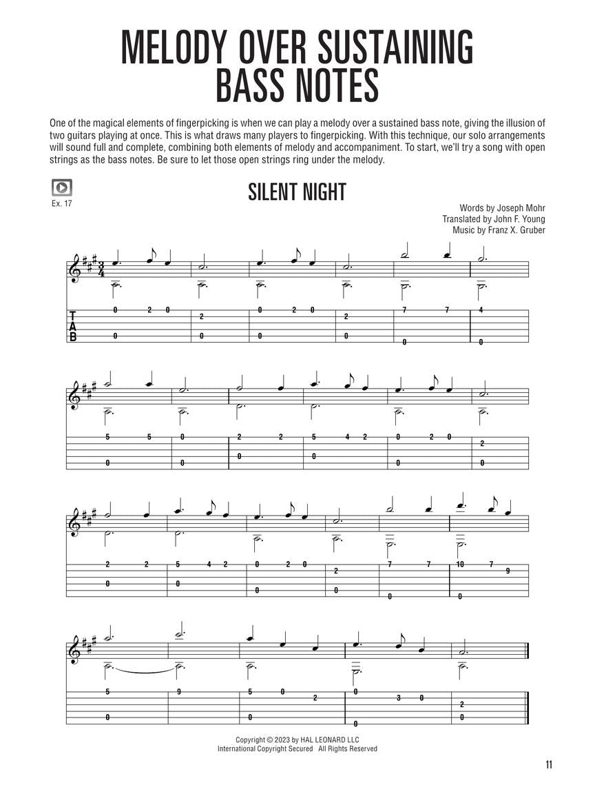 Hal Leonard Guitar Method -  Fingerpicking Guitar Book/Olm