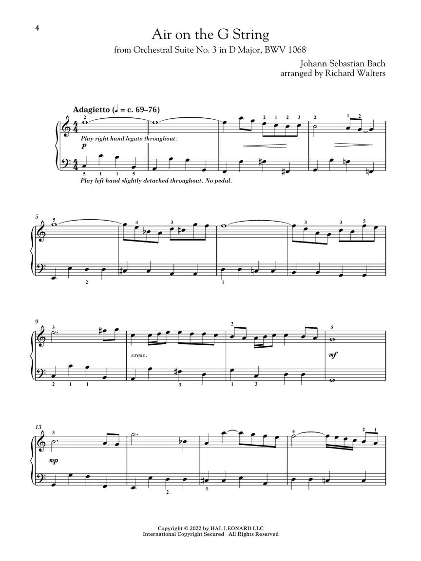 First 50 Bach Pieces You Should Play on the Piano Book