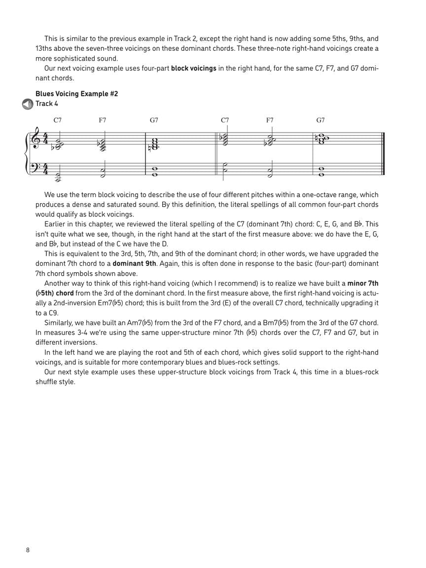 Piano Chord Voicings In All Styles - Book/Ola