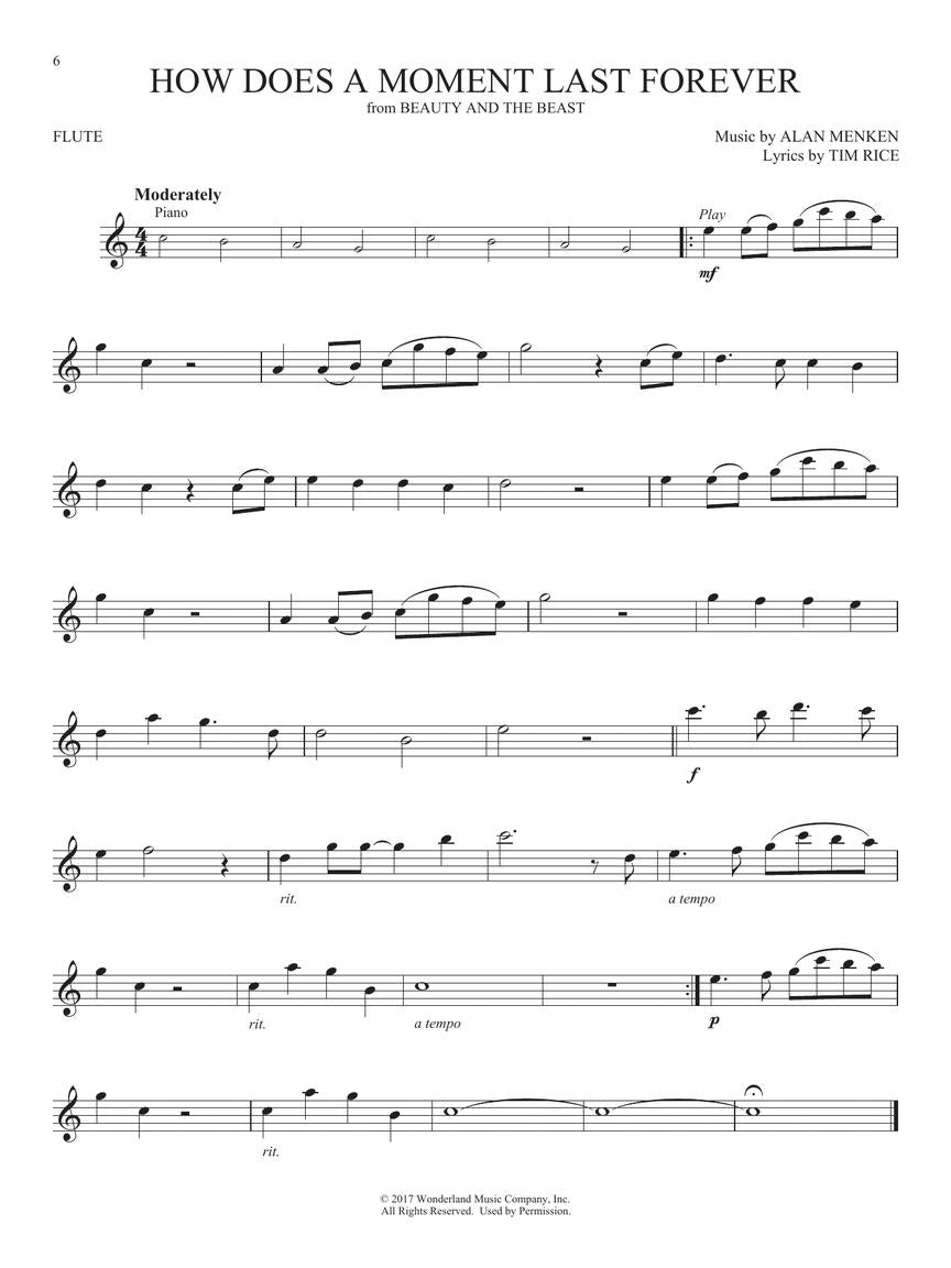 Favorite Disney Songs For Flute - Play Along Book/Ola