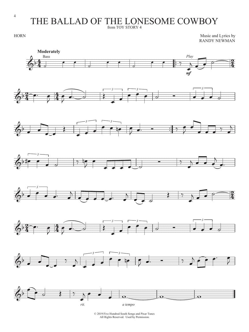 Favorite Disney Songs For Horn - Play Along Book/Ola