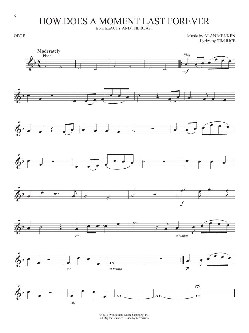 Favorite Disney Songs For Oboe - Play Along Book/Ola