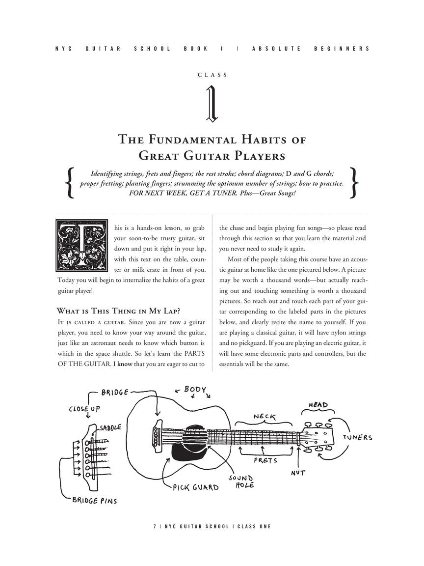 NYC Guitar School - Book 1