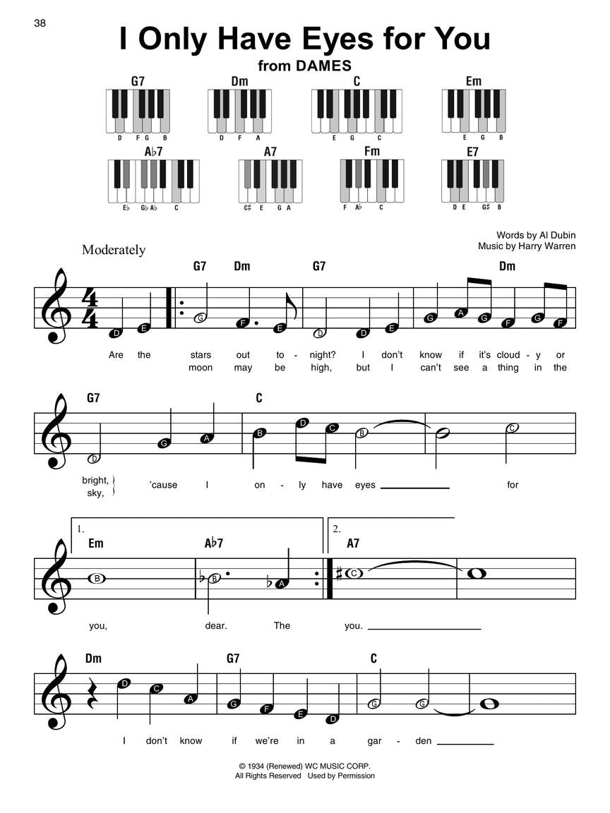 Beautiful Ballads - Super Easy Piano Songbook