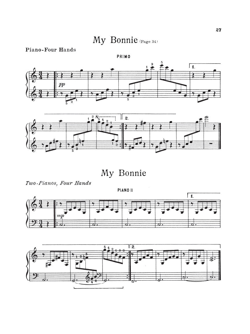 Teaching Little Fingers To Play - Ensemble Book